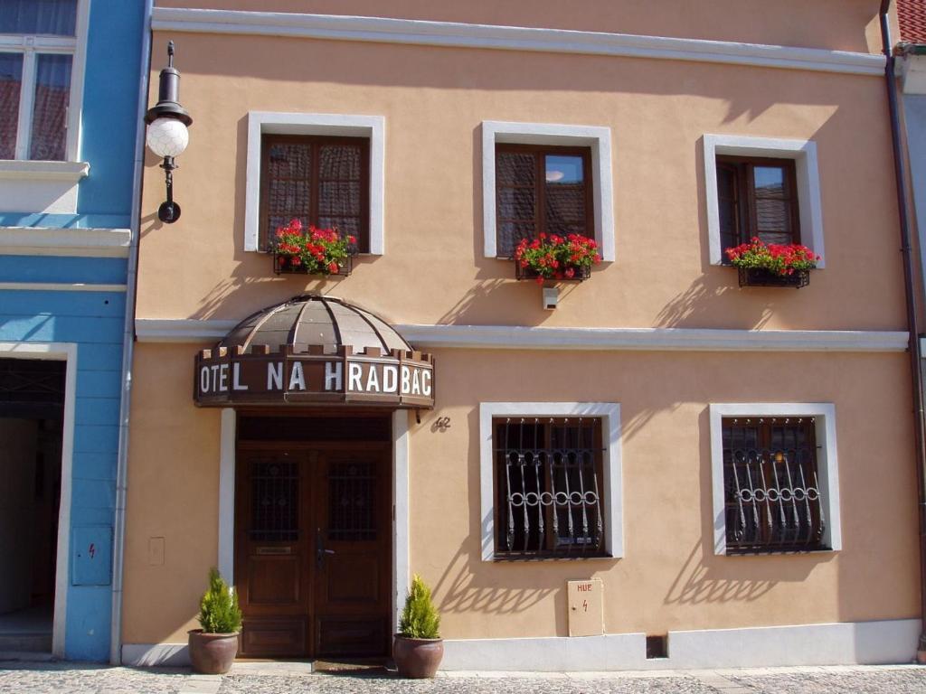 Hotel Na Hradbach Louny Exterior foto